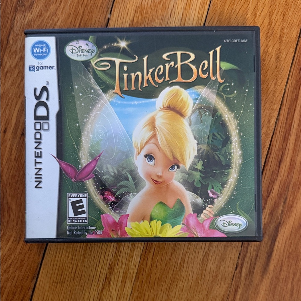 Disney Tinker Bell Nintendo DS Game with Green and Yellow